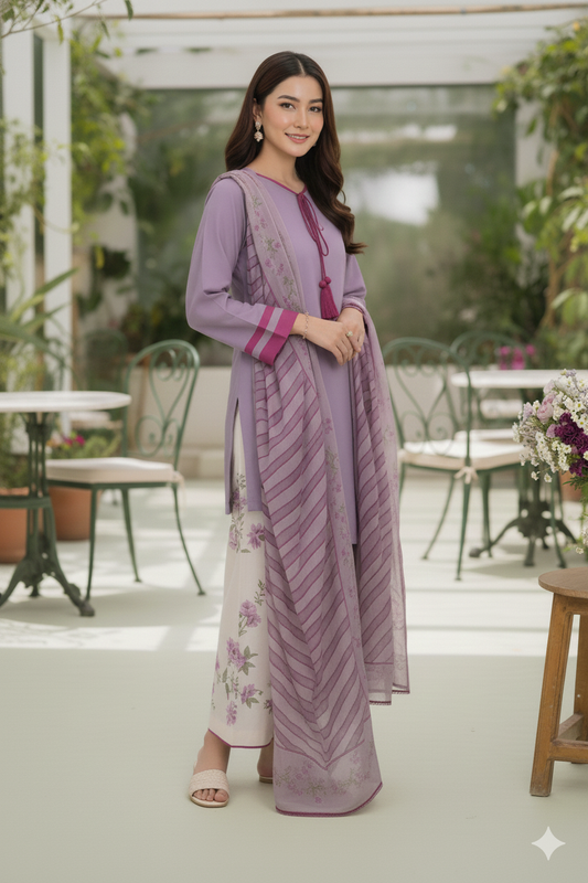 Lavender 3-Piece Suit