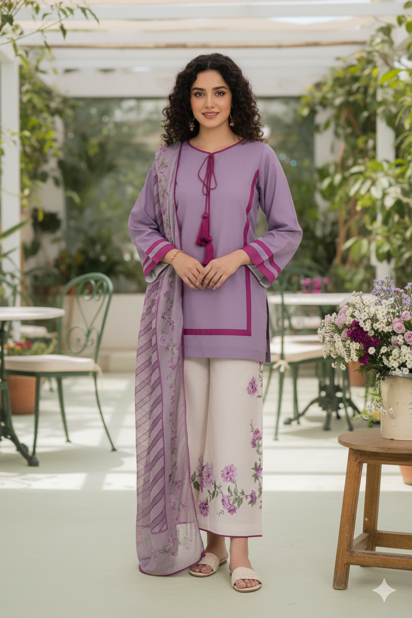 Lavender 3-Piece Suit